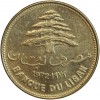 25 Piastres - Liban