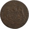1/2 Penny Franc-Maconnique Middlesex - Grande Bretagne