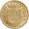 20 Francs Napoléon III Tête Laurée