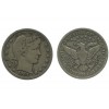 1/4 Dollar Barber Etats - Unis Argent