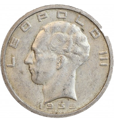 50 Francs Leopold III Légende Française - Belgique Argent