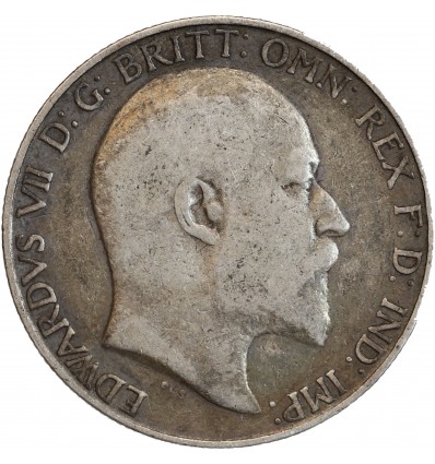 1 Florin Edouard VII - Grande Bretagne Argent