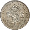 1 Florin Georges VI - Grande Bretagne Argent