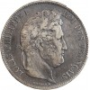 5 Francs Louis-Philippe Ier Tête Laurée Tranche En Relief
