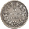 5 Francs Louis-Philippe Ier Tête Laurée Tranche En Relief