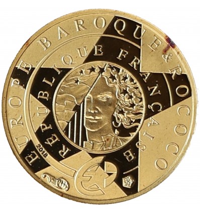5 Euros Europa Star - La France, l'Epoque Baroque et Rococo