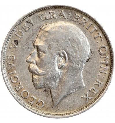 1 Shilling Georges V - Grande Bretagne Argent