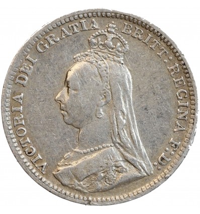 3 Pence Victoria - Grande Bretagne Argent
