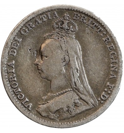 3 Pence Victoria - Grande Bretagne Argent