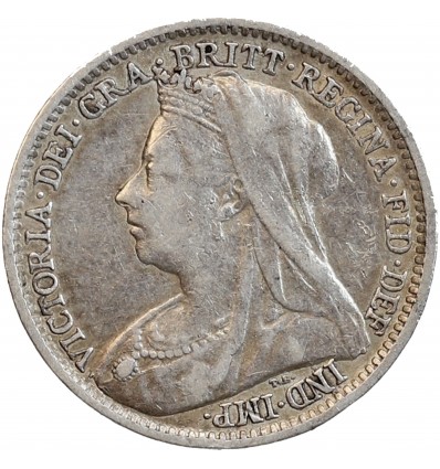 3 Pence Victoria - Grande Bretagne Argent