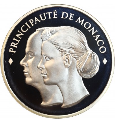 10 Euros Mariage Princier 2011 - Monaco Argent