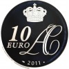 10 Euros Mariage Princier 2011 - Monaco Argent