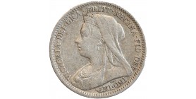 3 Pence Victoria - Grande Bretagne Argent
