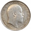 3 Pence Edouard VII - Grande Bretagne Argent