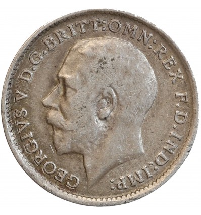 3 Pence Georges V - Grande Bretagne Argent