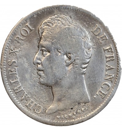 5 Francs Charles X 2ème Type