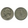 1/4 Dollar Washington Etats - Unis Argent