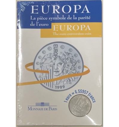 6,55957 Francs - La parité 1999