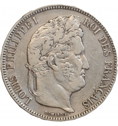 5 Francs Louis Philippe Ier Tête Laurée