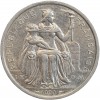 Avers : représentation allégorique de Minerve assise