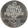 100 Francs Fraternité Piéfort en Argent