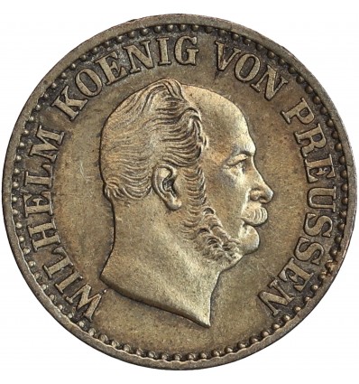 1 Silber Groschen Guillaume Ier - Allemagne Prusse Argent