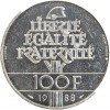 100 Francs Fraternité Piéfort Argent
