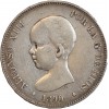 5 Pesetas Alphonse XIII 1er type Espagne Argent