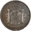 5 Pesetas Alphonse XIII 1er type Espagne Argent