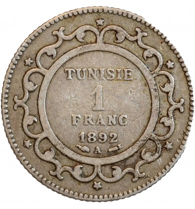 1 Franc - Tunisie Argent