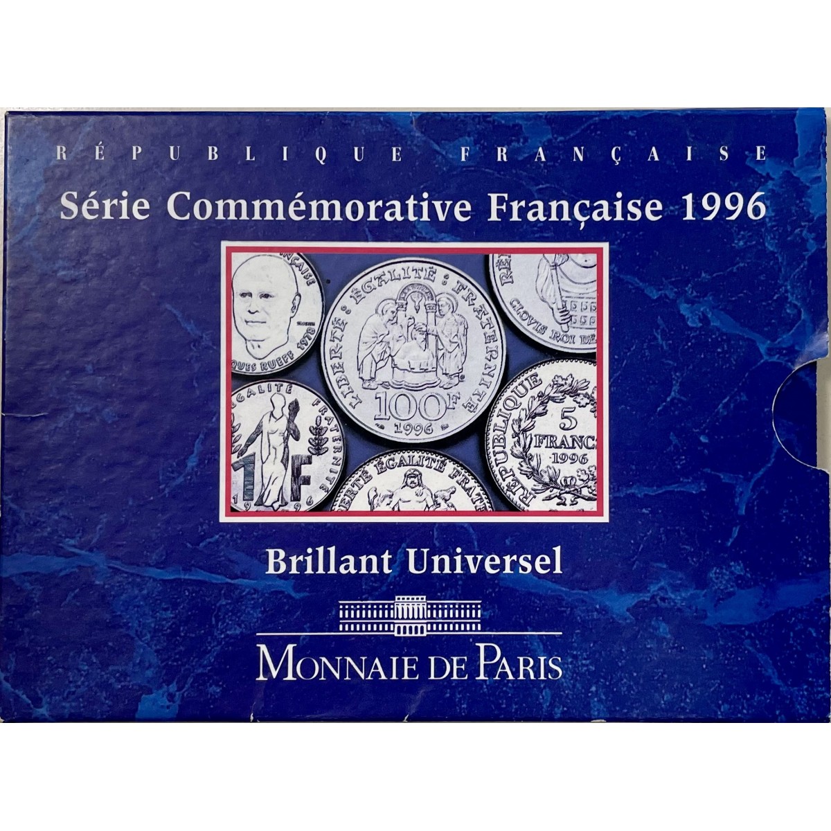 Séries B.U Séries B.U. Commémoratives en Francs Série B.U.