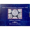 Série B.U. Commémorative en Francs 1996