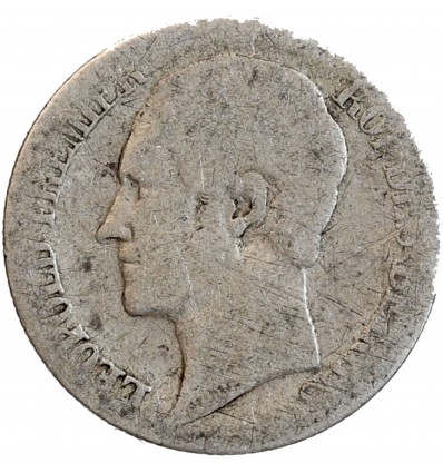20 Centimes Léopold Ier - Belgique Argent