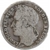 1/4 Franc Léopold I Tête Laurée - Belgique Argent