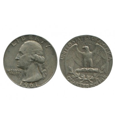 1/4 Dollar Washington Etats - Unis Argent