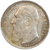 50 Centimes Leopold II Legende Flamande - Belgique Argent