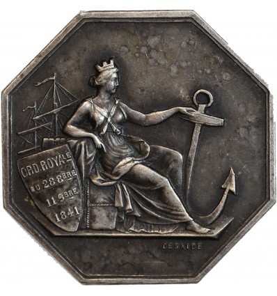 Jeton en Argent Chambre de Commerce d'Abbeville