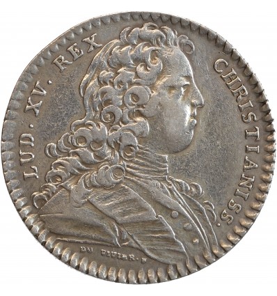 Jeton en Argent Ordinaire des Guerres 1728