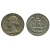 1/4 Dollar Washington Etats - Unis Argent