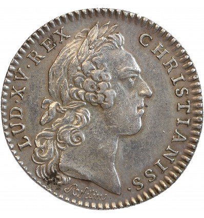 Jeton en Argent Extraordinaire des Guerres 1765 - Variété Frappe Médaille