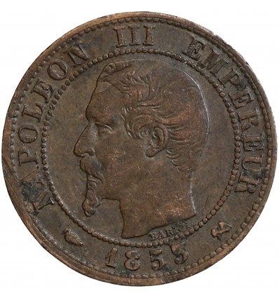 1 Centime Napoléon III - Tête Nue