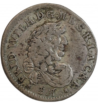 6 Groschen Frederic Guillaume - Allemagne Brandebourg-Prusse Argent