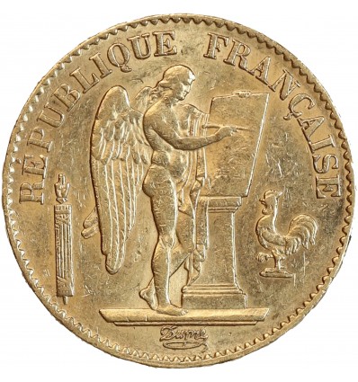 20 Francs Génie - Troisième République