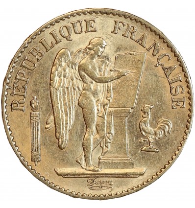 20 Francs Génie Troisième République