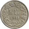 1/2 Franc Suisse Argent - Confederation
