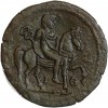 Hemidrachme Antinous - Egypte Alexandrie