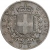 5 Lires Victor Emmanuel II Italie Argent - Italie Reunifiee