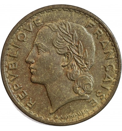 5 Francs Lavrillier Bronze-Aluminium