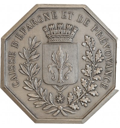 Jeton en Argent - Caisse Epargne et Prévoyance - Lille