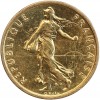 1/2 Franc Semeuse Piéfort en Or